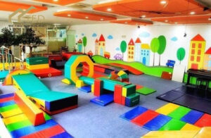Ph&ograve;ng Gym Cho Trẻ Mẫu Tr&ecirc;n 100m2