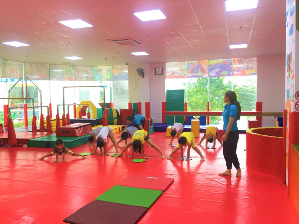 b&agrave;i tập GymKids c&oacute; thể được &aacute;p dụng trong phương ph&aacute;p gi&aacute;o dục Montessori
